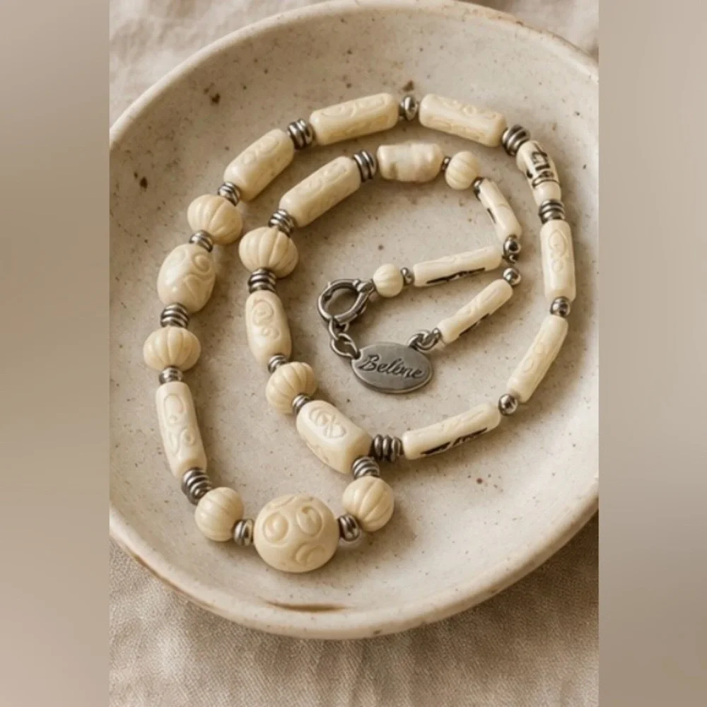 Ivory Tagua Necklace